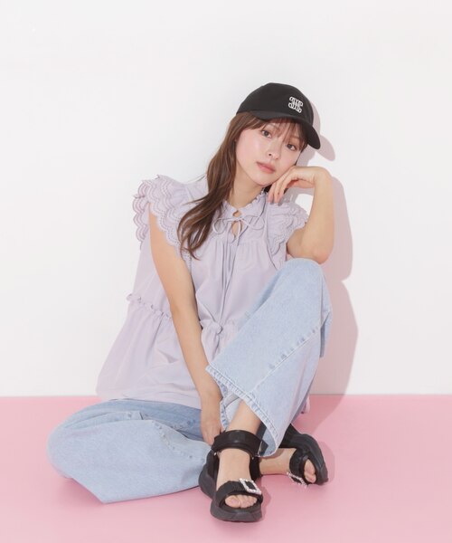 ジルバイジルスチュアート カットワークティアードチュニック カットワークティアードチュニック | JILL by JILL STUART（ジル