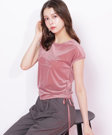 ベロアコンパクトTシャツ
