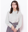 ドレープピンタックブラウス