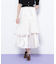 割繊ティアードスカート