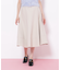 ステッチフレアスカート