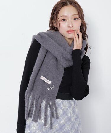 ループヤーンフラッフィーストール