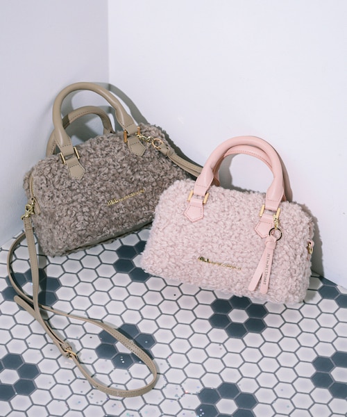 ジル バイ ジル スチュアート（JILL by JILL STUART）/ボアミニボストン ボアミニボストン｜ジルバイジルスチュアートの通販｜&mall（アンド