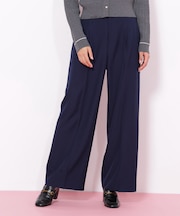 ＜セットアップ対応＞ベーシックツイルビットベルトパンツ