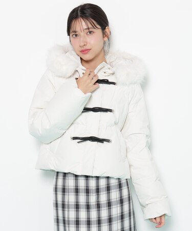 リボンダッフルダウン