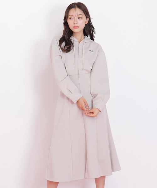 ダイバーフーディーロングワンピース｜ジルバイジルスチュアートの通販