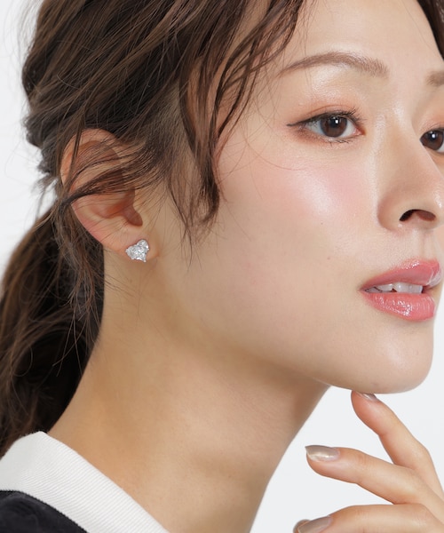 Cubic ハートピアス｜ジルバイジルスチュアートの通販｜&mall（アンド