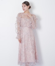 フェザーレース2ピースワンピース