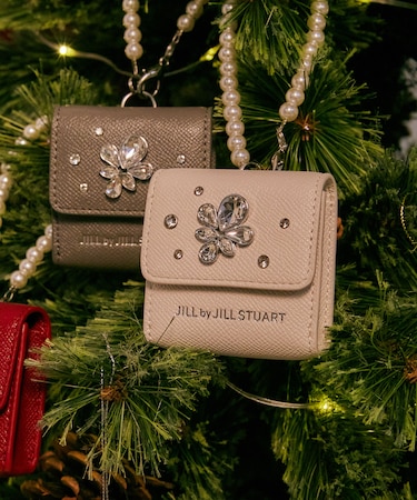 ランダムビジューミニバッグポーチ