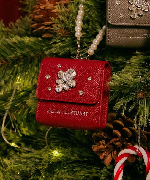 ランダムビジューミニバッグポーチ