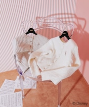 Disney Marie／シャギーケーブルカーディガン