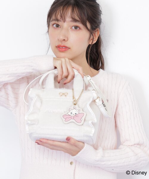 Disney Marie／ミニフリルトートバッグ｜ジルバイジルスチュアートの