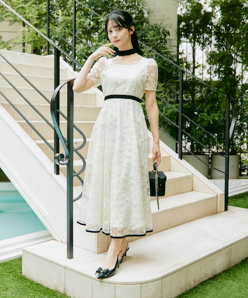 mikuさんコラボ＞エンブロイダリーレースドレス｜ジルバイジル