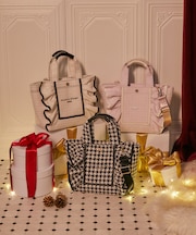 ＜リミテッドファブリック＞フレームフリルトートバッグ