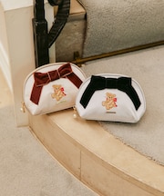 ＜BEARシリーズ＞ベア刺繍ポーチ