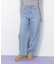 ビジュートッピングデニムパンツ