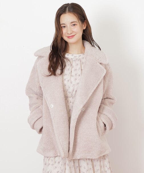 くるくるボアコート