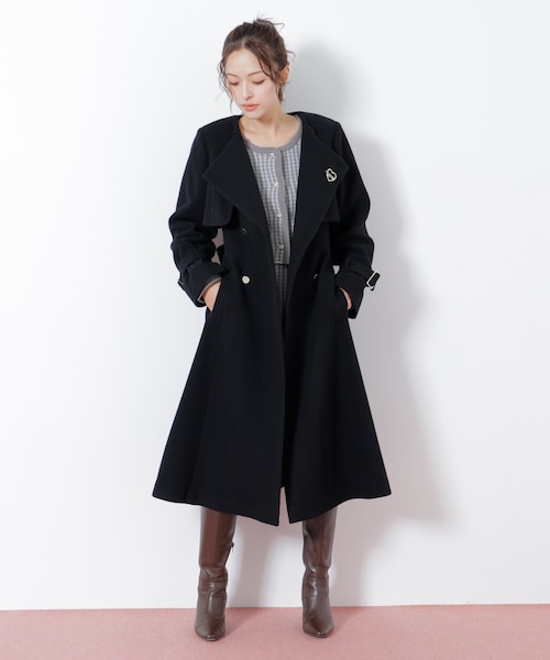 期間限定！新品未使用タグ付き♡ジルスチュアートトレンチコート 新品 未使用 タグ付き ジルバイジルスチュアート トレンチコート