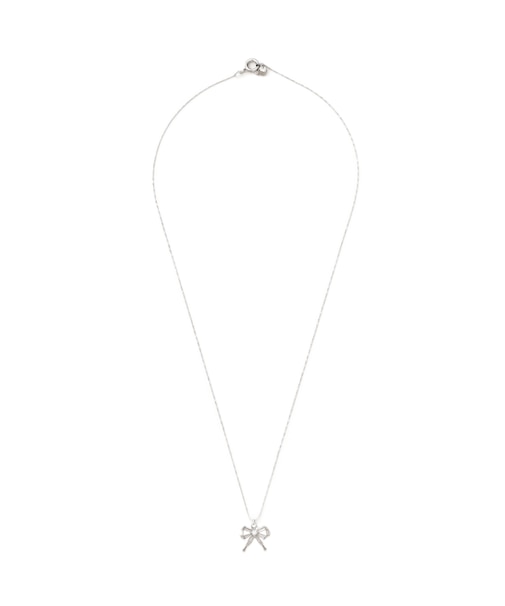 Cubic プチリボンネックレス