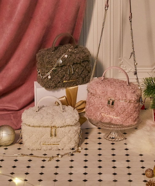 ボアバニティバッグ