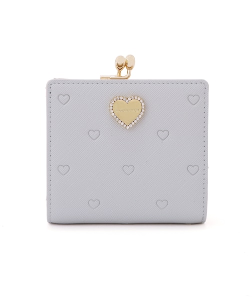 エンボスハートがま口ウォレット