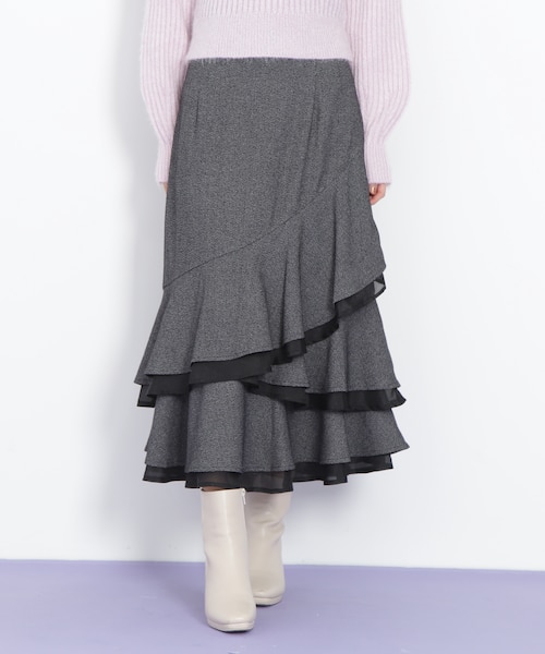 ランダムヘムシアースカート｜ジルバイジルスチュアートの通販｜&mall