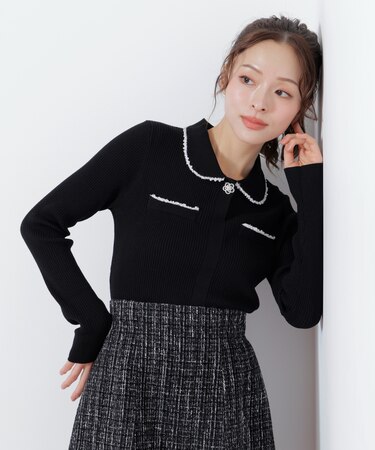 パールブレードエリツキニット