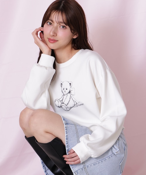 BEARシリーズ＞プリントスウェット｜ジルバイジルスチュアートの通販