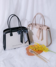 バイカラーコンビトート大