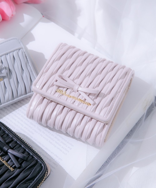 ミニリボンパフィフラップウォレット｜ジルバイジルスチュアートの通販