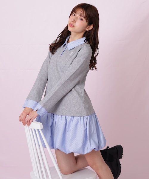 ケーブルニットパーカーセットアップ｜ジルバイジルスチュアートの通販