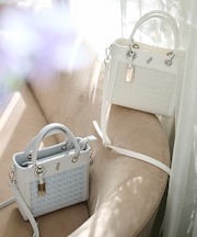 クロスJツイードトートバッグ