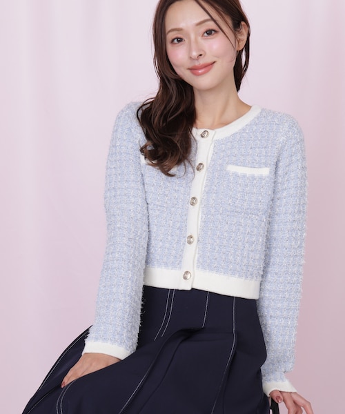 アシメリボンニット｜ジルバイジルスチュアートの通販｜&mall（アンド