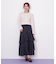 アシメティアードスカート