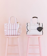 バレンタインフリルトートバッグ