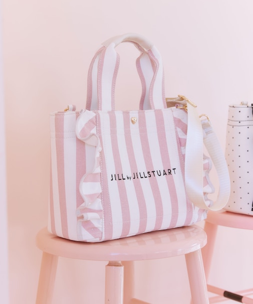 バレンタインフリルトートバッグ