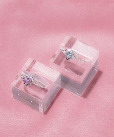 Cubic プチハートリング