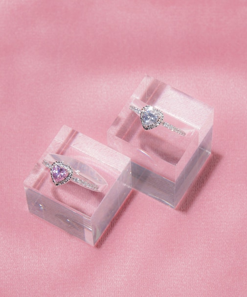 Cubic プチハートリング