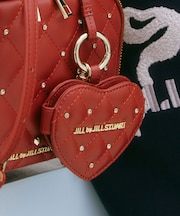 キルティングビジューミラーチャーム