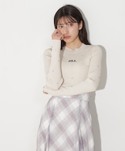 ビジューコンパクトロゴニット