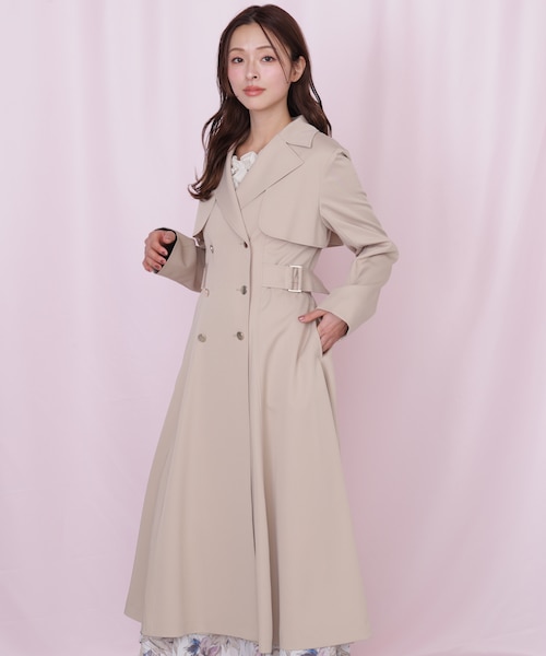 期間限定！新品未使用タグ付き♡ジルスチュアートトレンチコート プリンセスライントレンチコート｜ジルバイジルスチュアートの通販