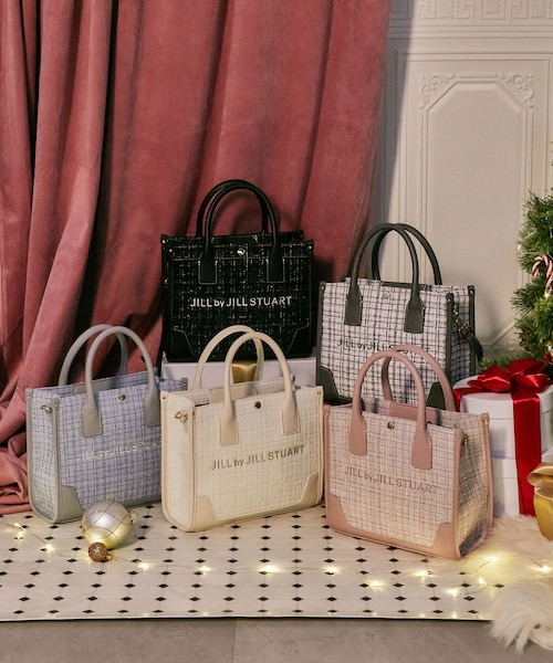 ツイードショルダートート｜ジルバイジルスチュアートの通販｜&mall