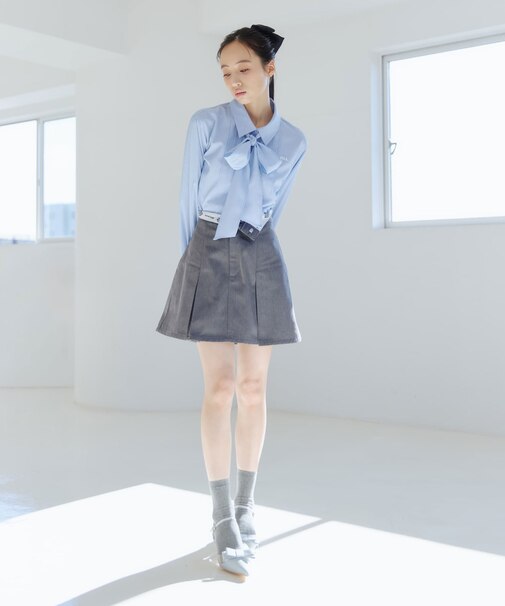 「Dickies × JILL by JILL STUART」別注タックミニスカート