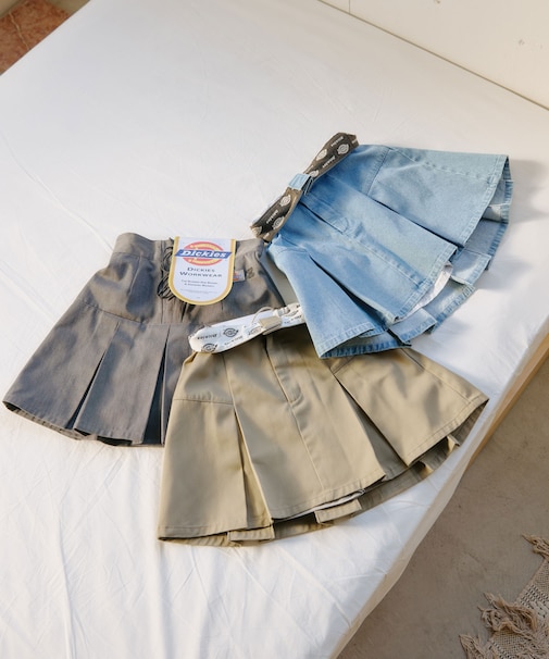 「Dickies × JILL by JILL STUART」別注タックミニスカート