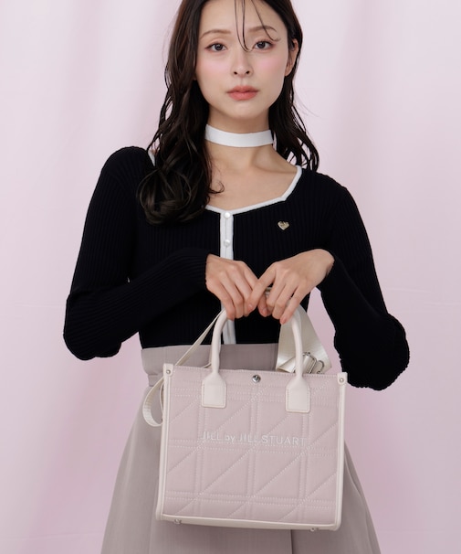 ステッチパイピングトート小