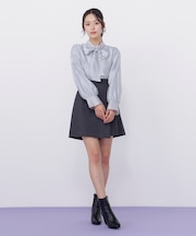 サイドプリーツスカパン