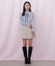 サイドプリーツスカパン