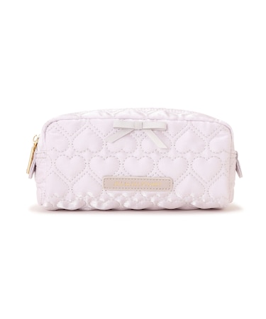 ハートキルトポーチ