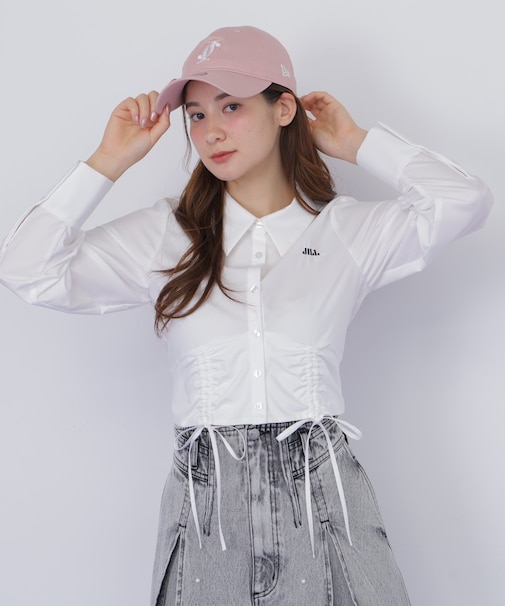 ドロストビスチェシャツ