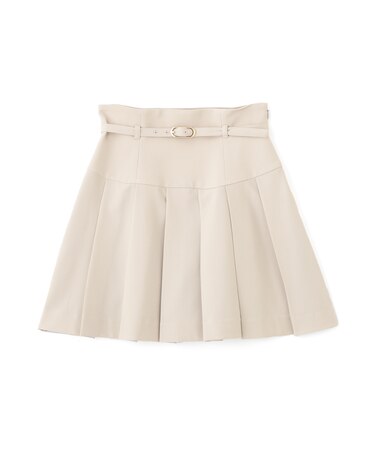 セットアップ対応プリーツミニスカート